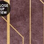 Rhombus Geometric Lines Art Deco Wallpaper Mural