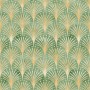 Modern Eau De Nil Art Deco Gold Lines Wallpaper Mural