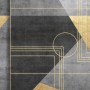 Colorful Geometric Grunge Art Wallpaper Mural
