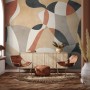 Boho Geometric Abstract Art Wallpaper Mural