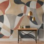 Boho Geometric Abstract Art Wallpaper Mural