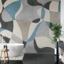 Boho Geometric Abstract Art Wallpaper Mural