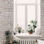 Bohemian Abstract Shibori Art Wallpaper Mural