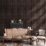 Vintage Wood Look Panel Wallpaper