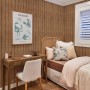 Vintage Wood Look Panel Wallpaper