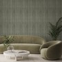 Vintage Wood Look Panel Wallpaper