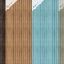 Vintage Wood Look Panel Wallpaper