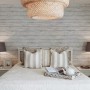 Rustic White Wood Texture Effect Wallpaper Mural