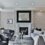 Rustic White Wood Texture Effect Wallpaper Mural