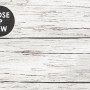 Rustic White Wood Texture Effect Wallpaper Mural