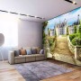 The Palace and Castle Garden Landscape Wallpaper Mural
