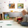 Colorful Little Polka Dots Wall Decal Sticker