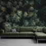 Pine Forest Aerial View Wallpaper Mural