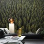 Pine Forest Landscape Wallpaper Mural
