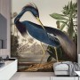 Tropical Landscape Blue Heron Wallpaper Mural