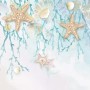 Undersea with Starfish Wallpaper Mural
