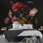 Dutch Florals Still Life Flowers in Vase Wallpaper Mural