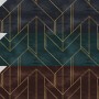 Art Deco with Gold Faux Lines Geometric Art Deco Wallpaper Mural