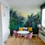 Tropical Palm Trees and Sunlight Wallpaper Mural