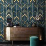Geometric Art Deco Wallpaper Mural