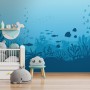 Kids Underwaters and Fish Wallpaper Mural