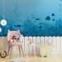Kids Underwaters and Fish Wallpaper Mural