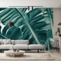 Tropical Palm Leaves Wallpaper Mural