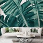 Tropical Palm Leaves Wallpaper Mural