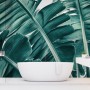 Tropical Palm Leaves Wallpaper Mural