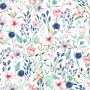 Watercolor Spring Floral Wallpaper Mural
