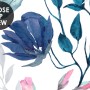 Watercolor Spring Floral Wallpaper Mural