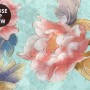 Vintage Little Floral and Birds Wallpaper Mural