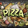 Pizza Food Wallpaper Mural 