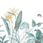 Tropical Banana Leaf with a Bird Wallpaper Mural