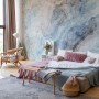 Blue Marble Art Wallpaper Mural