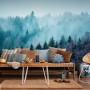 Misty Forest View Wallpaper Mural