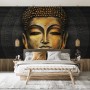 Gold Style Gautama Buddha Wallpaper Mural