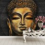 Gold Style Gautama Buddha Wallpaper Mural