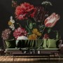 Dutch Florals Still Life Flowers in Vase Wallpaper Mural