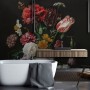 Dutch Florals Still Life Flowers in Vase Wallpaper Mural