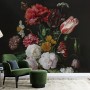 Dutch Florals Still Life Flowers in Vase Wallpaper Mural