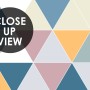 Geometric Style Colorful Triangle Wallpaper Mural