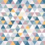 Geometric Style Colorful Triangle Wallpaper Mural