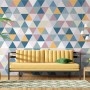 Geometric Style Colorful Triangle Wallpaper Mural
