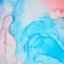 Blue Marble with Red Splash Wallpaper Mural