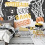 Basketball Hoop with Sport Slogans Wallpaper Mural