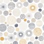 Fancy Abstract Circles Wallpaper Mural