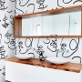 Abstract Charming Artistic Faces Wallpaper Mural
