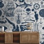 Sailor Map Adventure Kids Wallpaper Mural