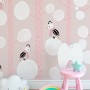 Dreamy Birds on Birch Tree Nursery Wallpaper Mural